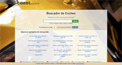 Desktop Screenshot of coches.cozot.es