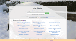 Desktop Screenshot of cars.cozot.co.uk