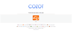 Desktop Screenshot of cozot.com