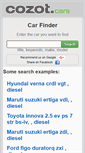 Mobile Screenshot of cars.cozot.in